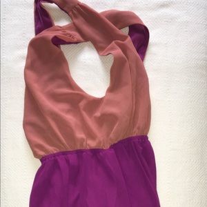 Two tone dress